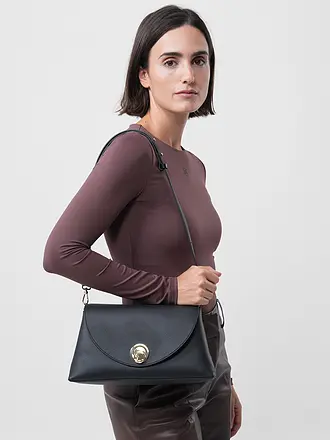 COCCINELLE | Ledertasche - Schultertasche COCCINELLENIKLA | schwarz